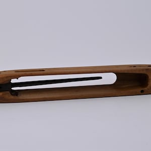 Vintage Wooden Loom Shuttle – Stick Shuttle, Metal Tipped - More shuttles added! image 6