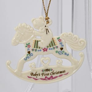 1994th LENOX Christmas Decoration / Christmas Holiday Ornament