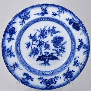 Plato coleccionable antiguo de Villeroy & Boch de la década de 1880