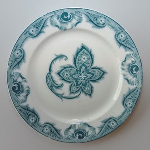 Placa de colección antigua de Villeroy & Boch de la década de 1920