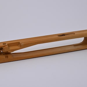 Vintage Wooden Loom Shuttle – Stick Shuttle, Metal Tipped - More shuttles added! 46 cm without pirn