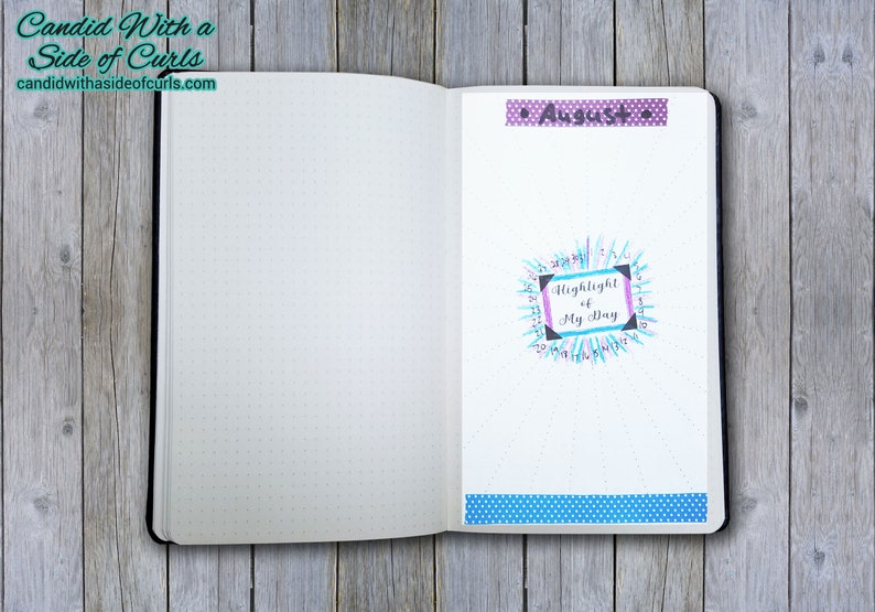 Highlight of My Day Medium Bullet Journal Printable Pages - Etsy