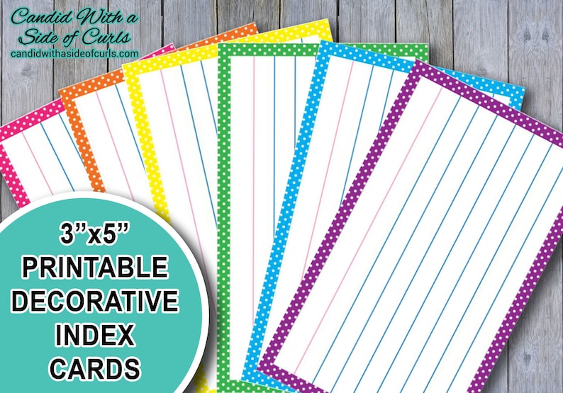 file cards 3x5