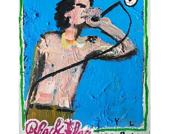 Henry Rollins - Acrylic on Canvas 11x14in