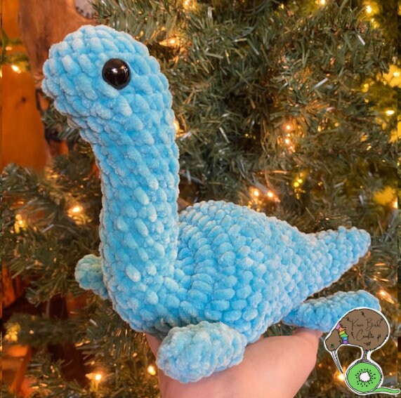 Lenny the Lake Monster Crochet Pattern (digital Download) - Etsy