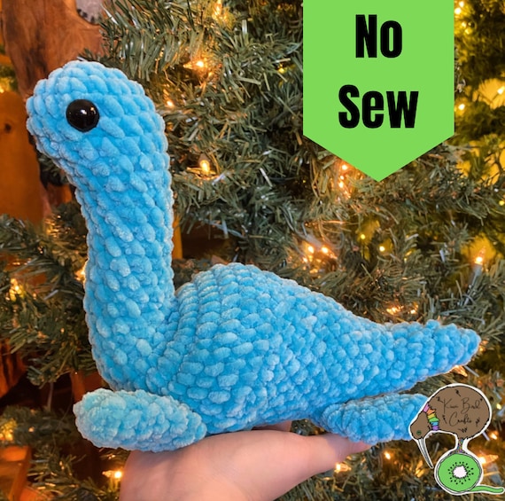 Lenny the Lake Monster Crochet Pattern (Digital Download)