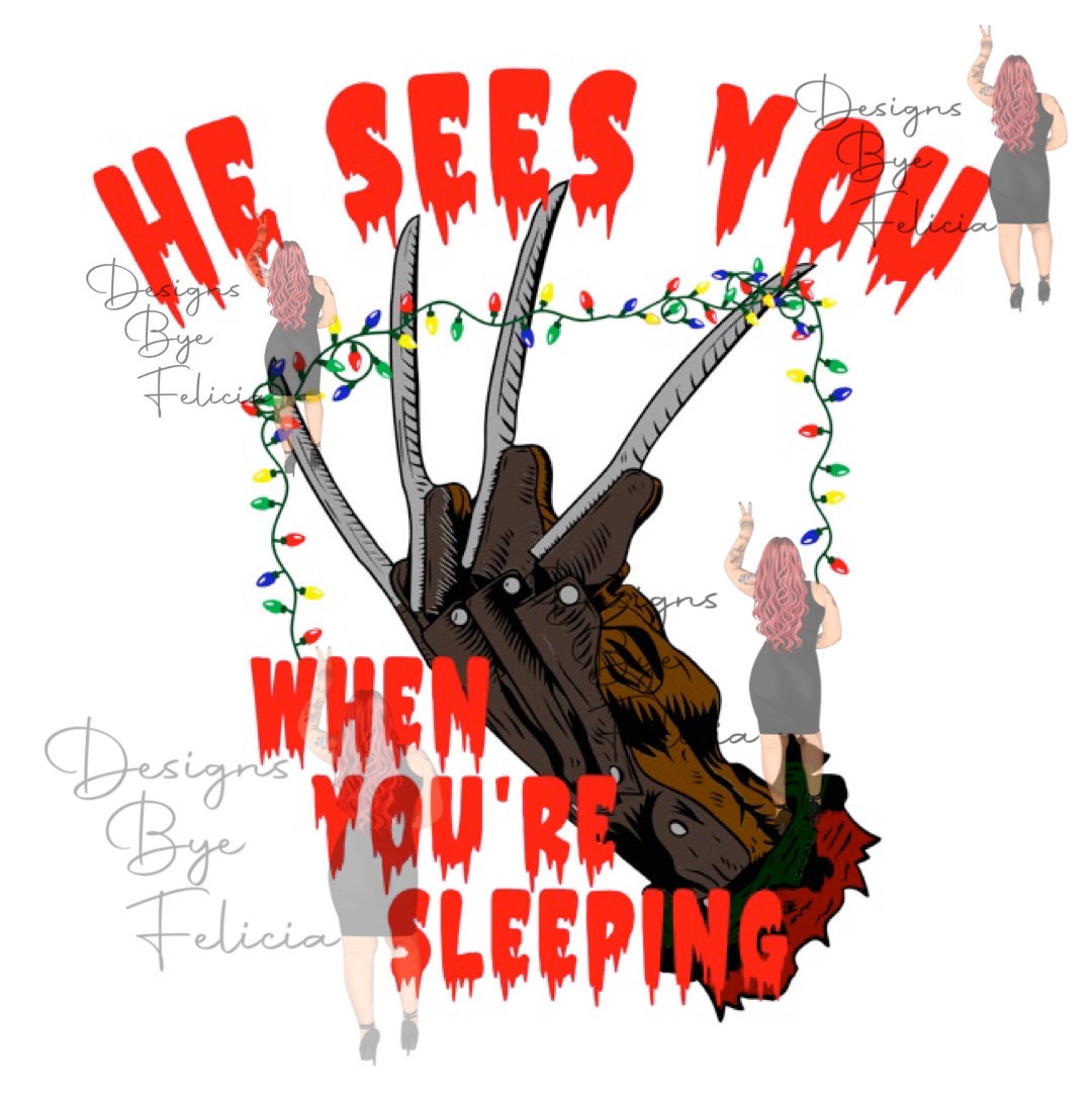 He Sees You Sleeping - Etsy