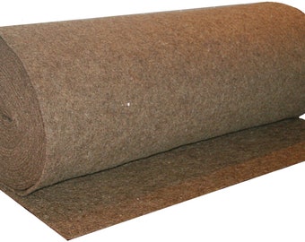 Felt, 100% virgin wool, wool felt, sheep's wool, natural product, sold by the meter, felt mat, more size - cheaper price