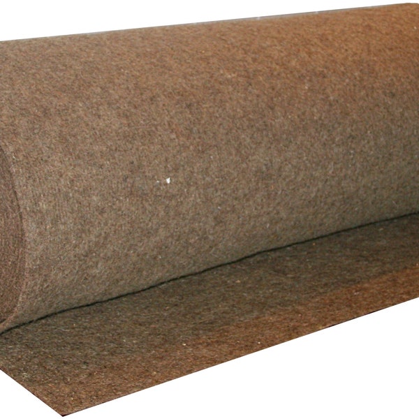 Felt, 100% virgin wool, wool felt, sheep's wool, natural product, sold by the meter, felt mat, more size - cheaper price