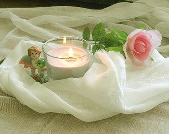 Cotton gauze, gauze, decorated fabric, cheesecloth, 100% cotton, wide 90 cm, sold by the meter