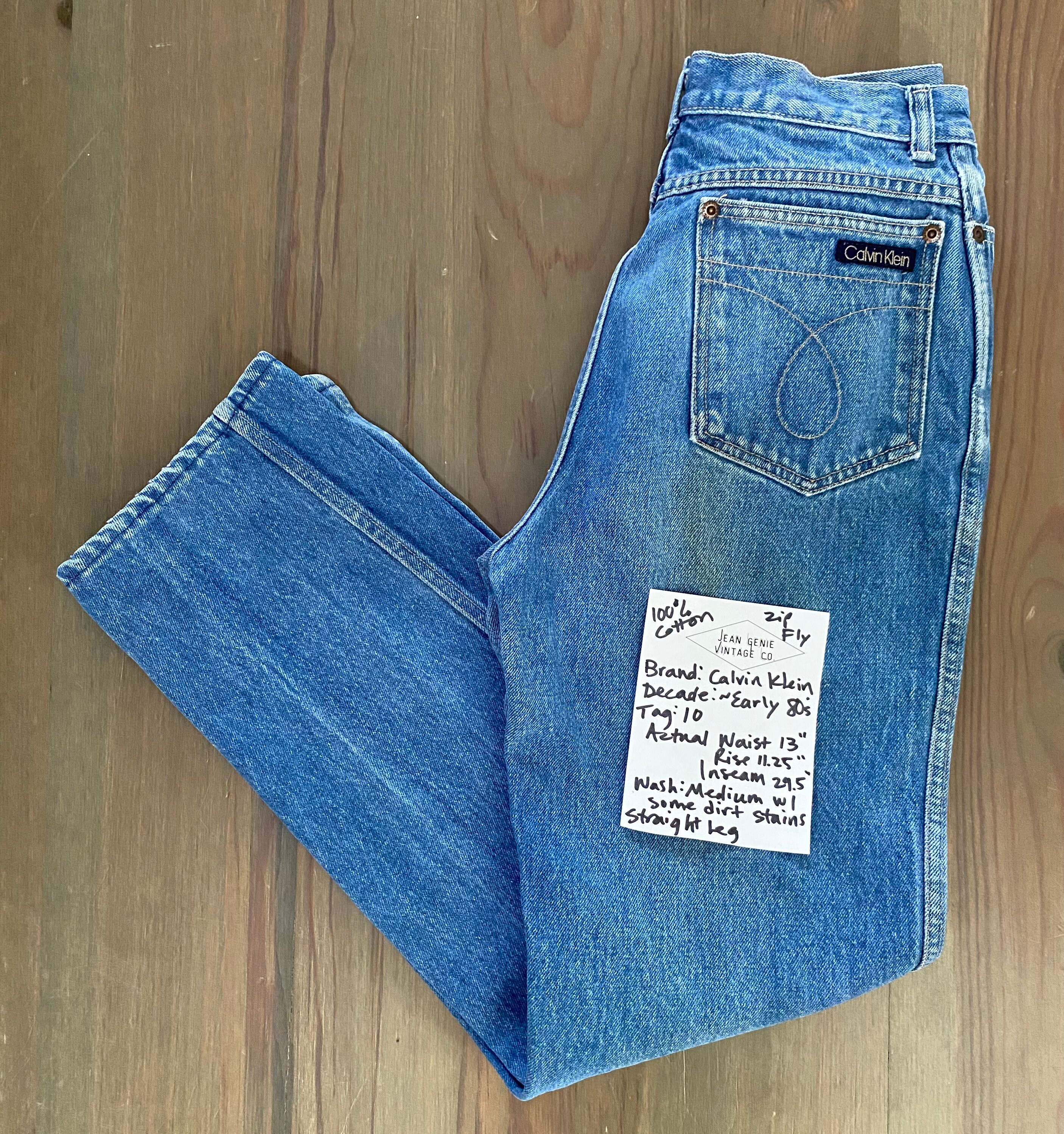 Vintage Calvin Jeans - Etsy