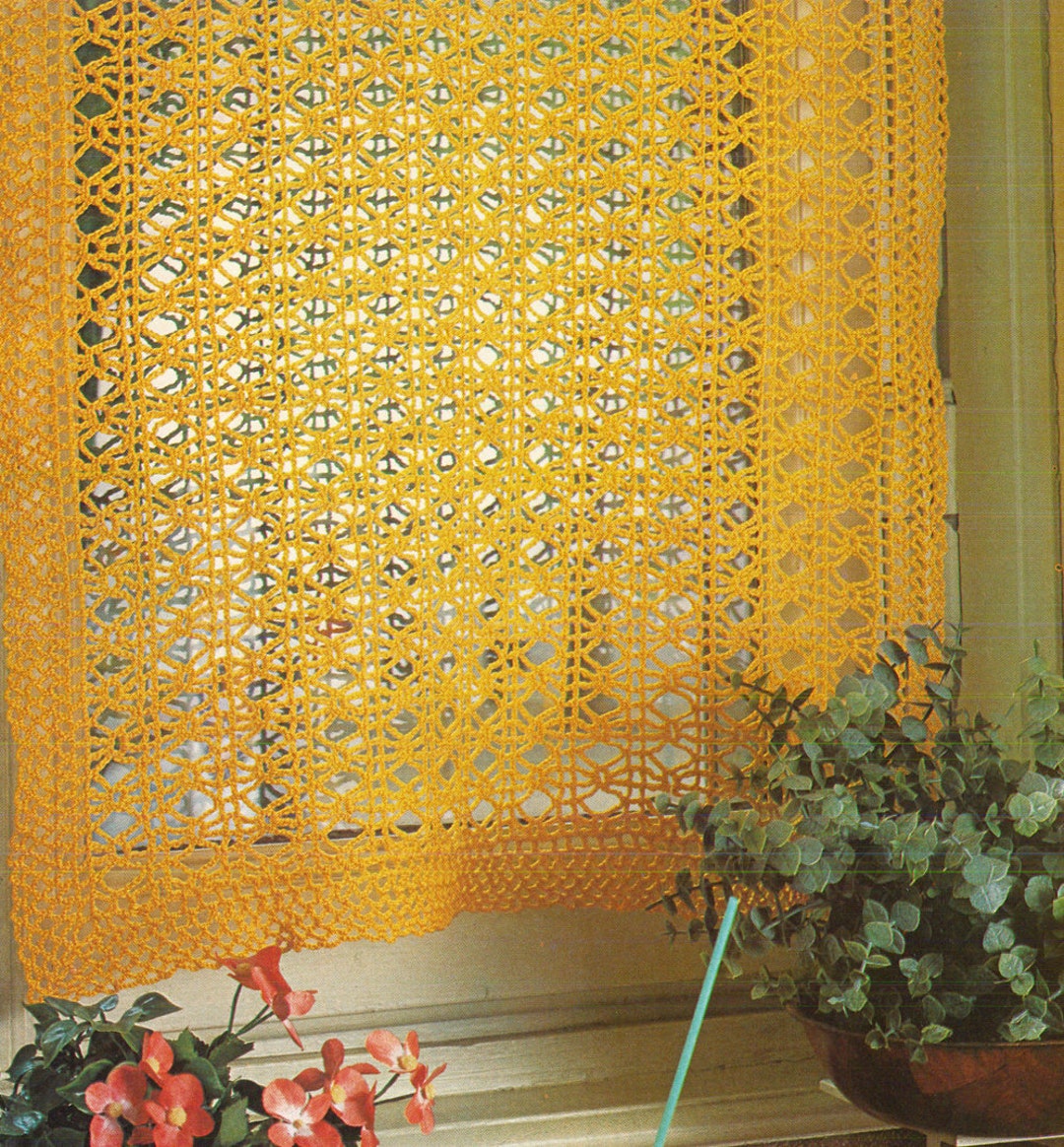 Wedding Backdrop Pattern ~ Vintage Crochet Curtains ~ Photo Background ...