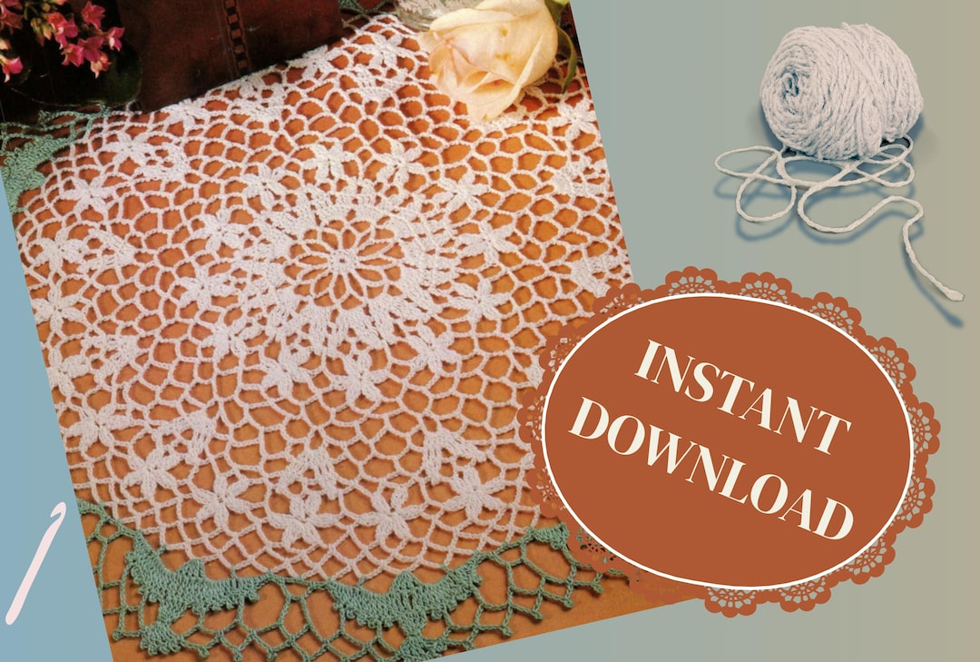 Calypso Pattern Calypso Doily Pattern - Vintage Crochet Patterns - Instant Download ...