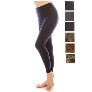 Length Cotton Stretch Leggings