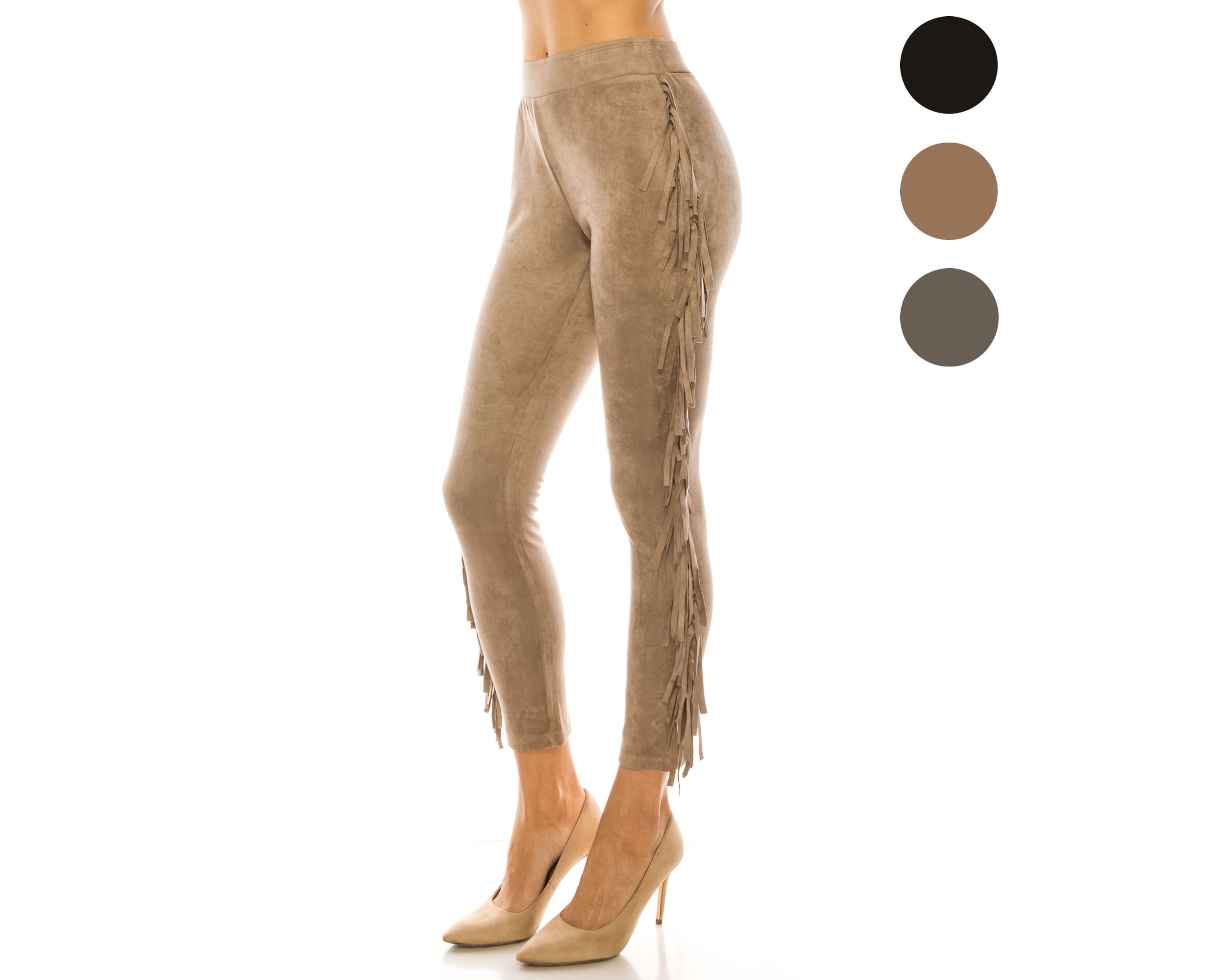 Suede Leggings 