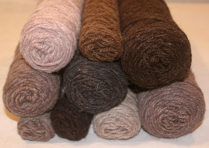 100% wool yarn, rest of factory, 100 virgin wool, knitting yarn yarn, package, yarn wool floor 17 euro / kg Brauntöne