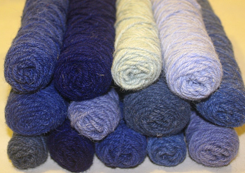 100% wool yarn, rest of factory, 100 virgin wool, knitting yarn yarn, package, yarn wool floor 17 euro / kg Blautöne