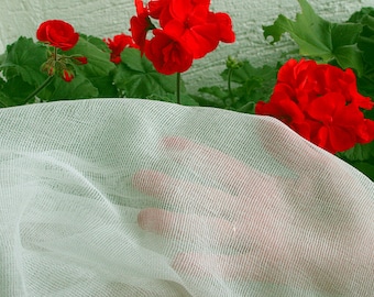 Cotton gauze, gauze fabric, cheese towels, 100% cotton, 90cm wide, sold by the meter