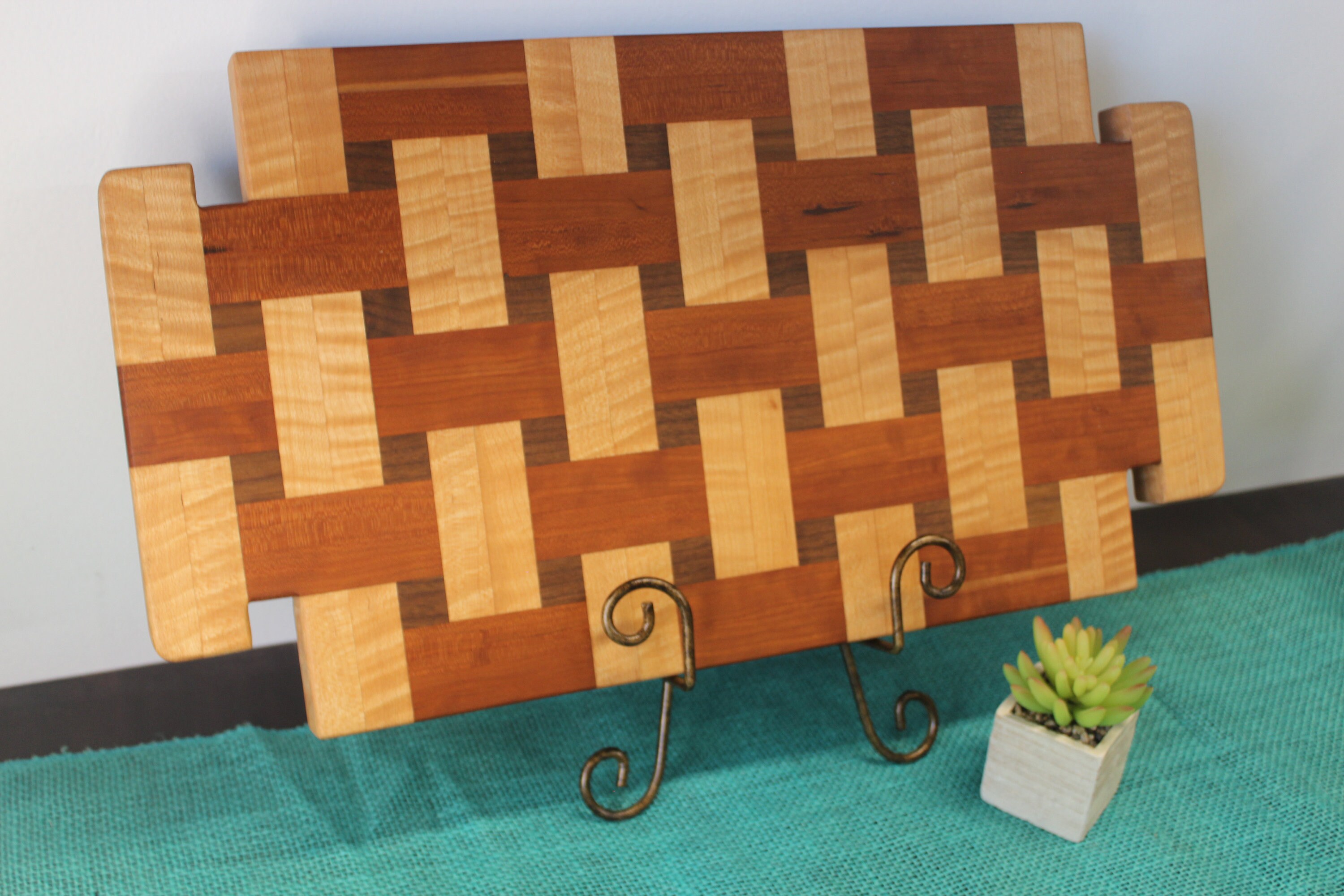 Cutting Board Basket Weave Pattern Charcuterie Board Etsy Denmark
