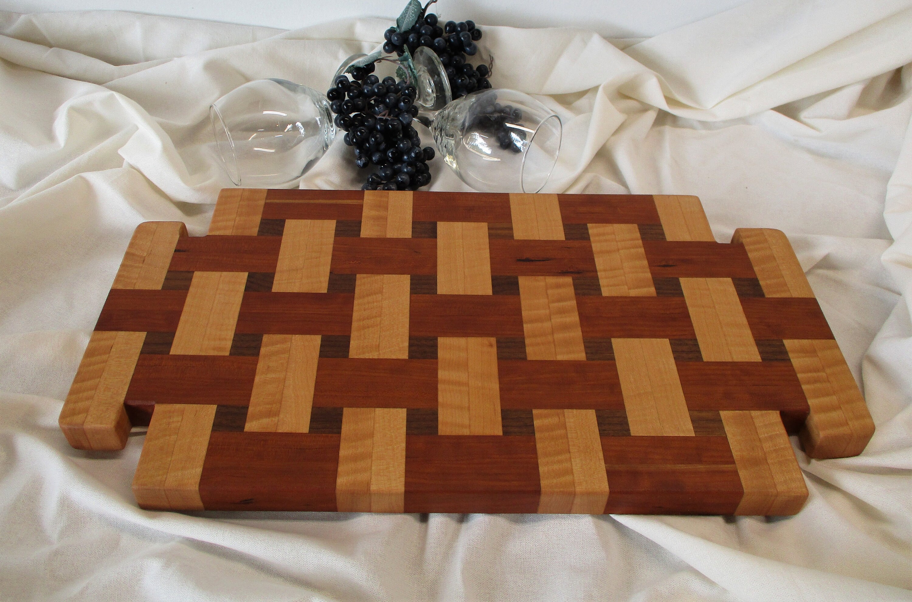 Cutting Board Basket Weave Pattern Charcuterie Board Etsy Denmark