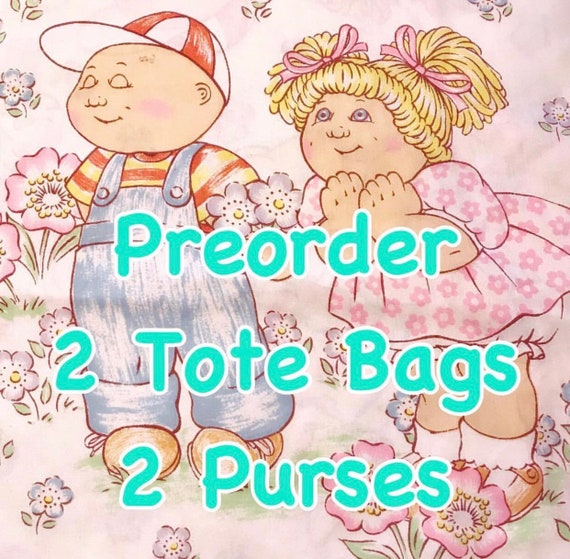 cabbage patch kids fabric