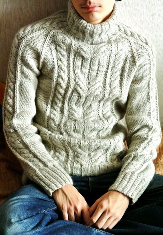 aran sweater handmade
