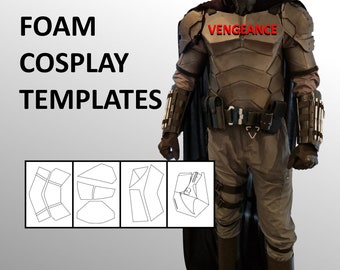 Modèles de cosplay Vengeance Bat 2022 MOUSSE