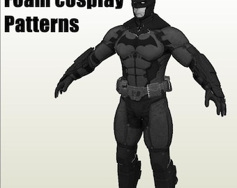 Bat Origins Cosplay Pepakura Vengeance patterns foam template