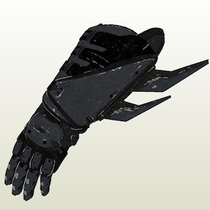 Future Bat cosplay Gauntlet Pepakura templates