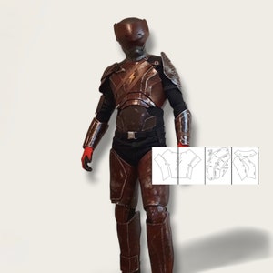 Knightmare Flashpoint Speedster pattern foam templates DIY