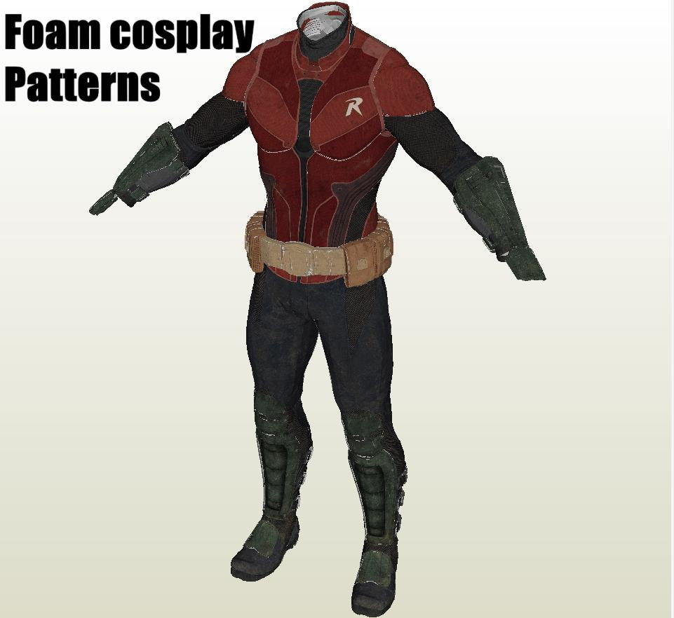 Arkham Knight Red Robin Costumes Batman: Arkham Knight Robin Art Scale  Figure Barbados Ubuy, image size:961x882