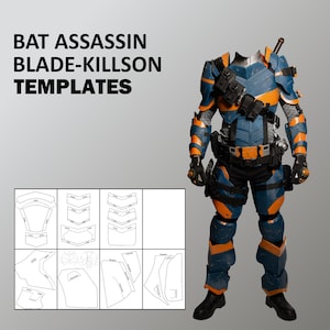 Bat Assassin BLADE KILSON templates FOAM
