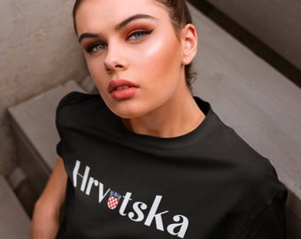 Camiseta unissex Hrvatska Croácia