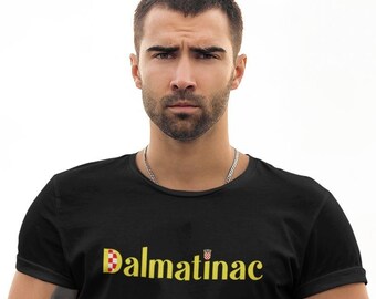 Camiseta unissex Dalmatinac Croácia, Hrvatska