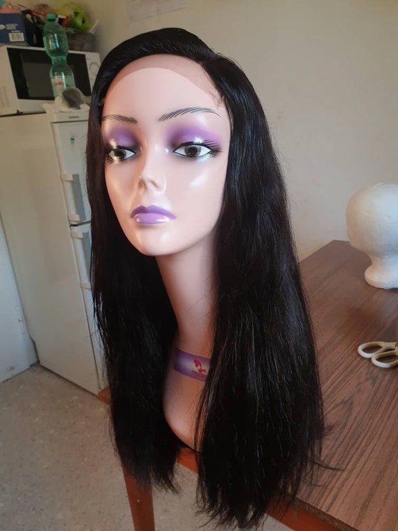 Custom Made 100% Brazilian Human Hair Wig With 4x4 Lace  display picture 1
