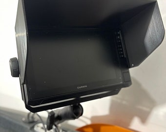 Echomap 9x - Customized sunshade for Garmin Echomap 9" fishfinders including 92sv, 93sv, 94 sv and UHD