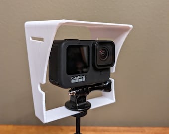 Sunshade for GoPro Cameras - eliminate temperature shut downs and stop glare