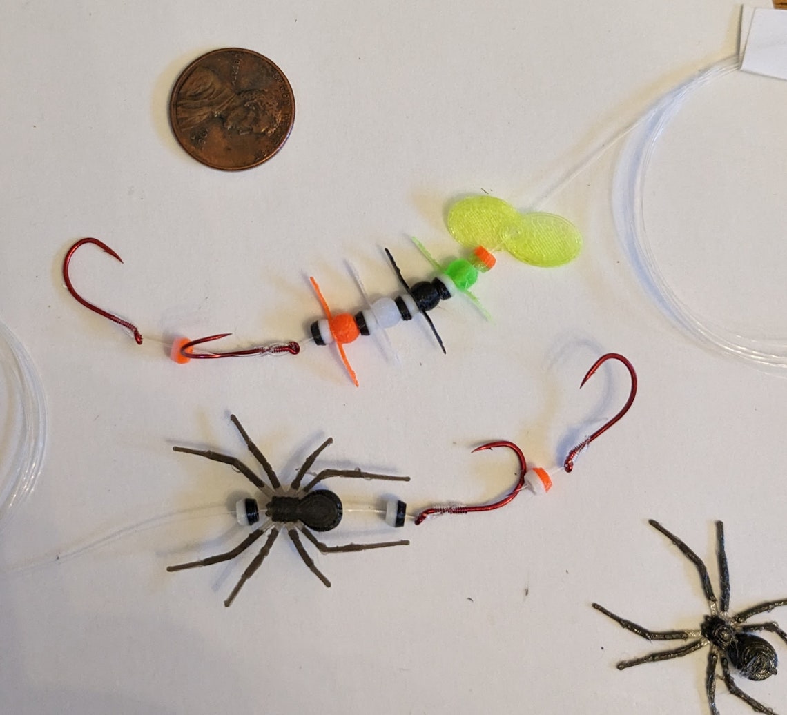 Trout Spider Rig - Ready to Fish - Etsy