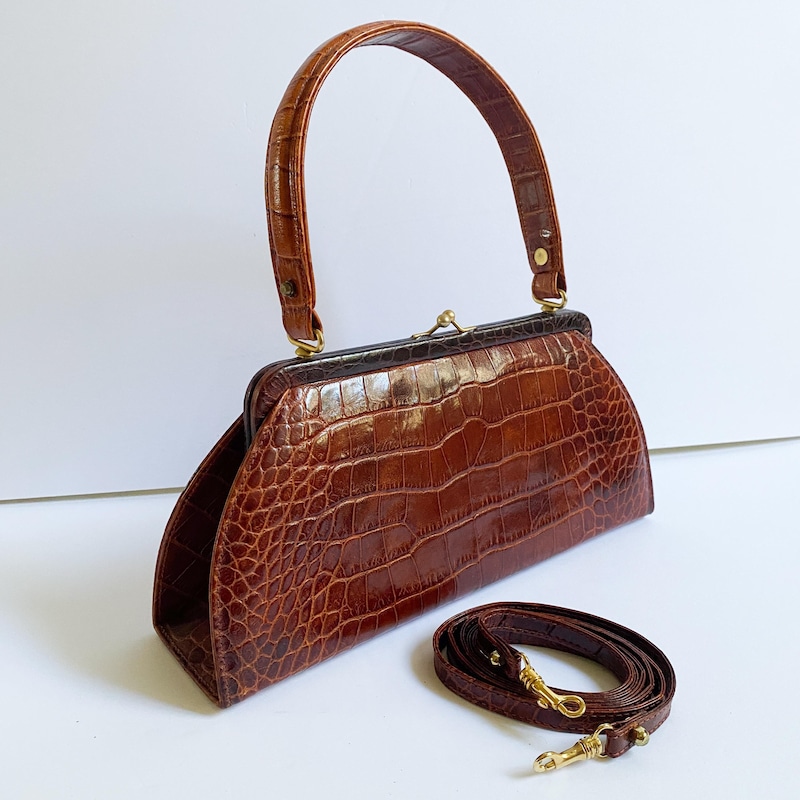 Lusso D'argento Cigno Pochette Cristallo Borse Da Sera , Matrimonio - Foto 9