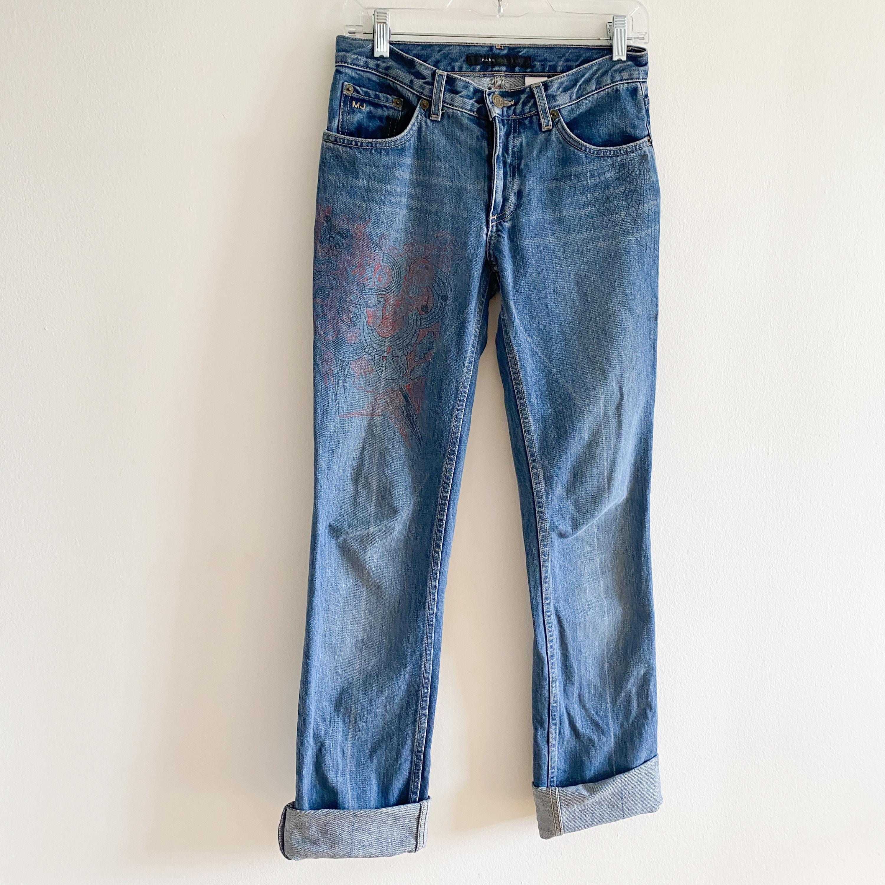 Quần Jean Jeans Borchie Levis Spiderweb Jeans