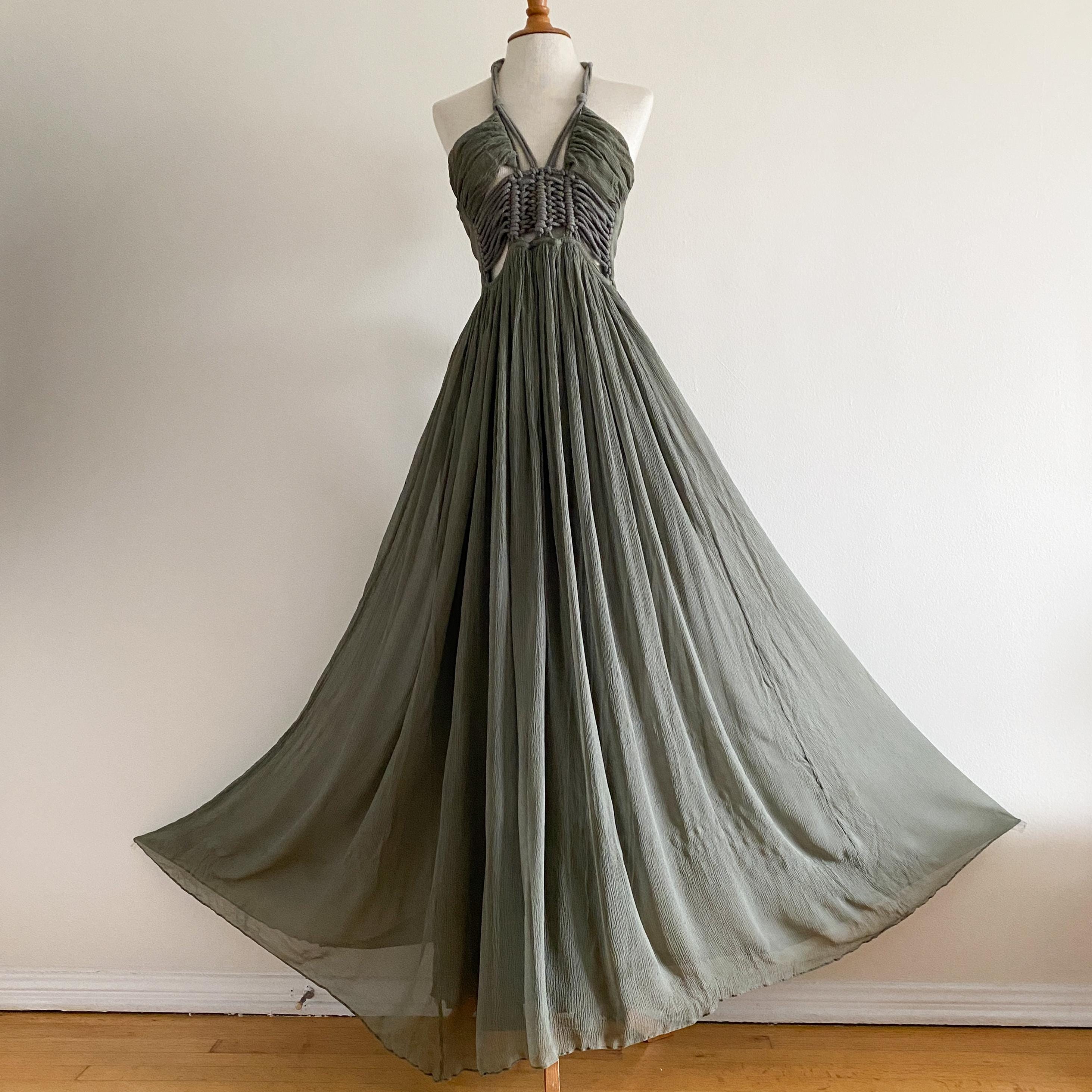 sass and bide green dress Sass & Bide Ring The Time Now Dress Mint Green Cutout Maxi – Naked Pear main image 1