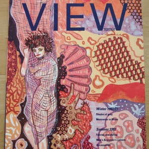 VIEW Textil Magazin Winter92/93 Summer93 Vintage NR.17 Bild 1