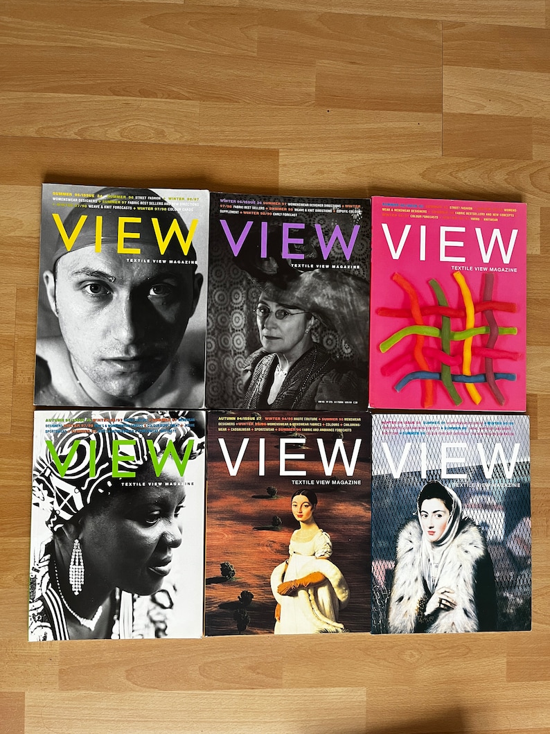 VIEW Textil Magazin Winter92/93 Summer93 Vintage NR.17 Bild 4