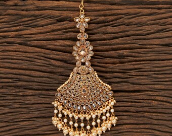 Antique Passa Jhoomer Pakistani jewelry Punjabi Jewelry Pakistani wedding jewelry Side Tikka Indian Hair jewelry Polki Passa