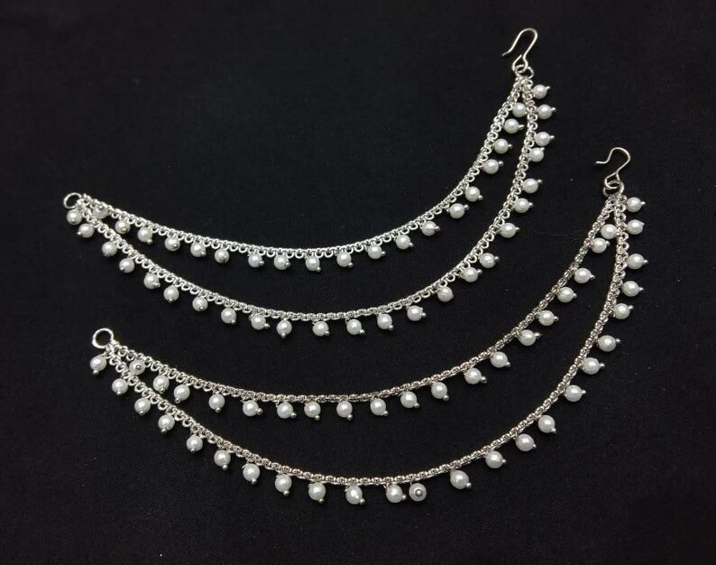 Ear chain silver Clearance