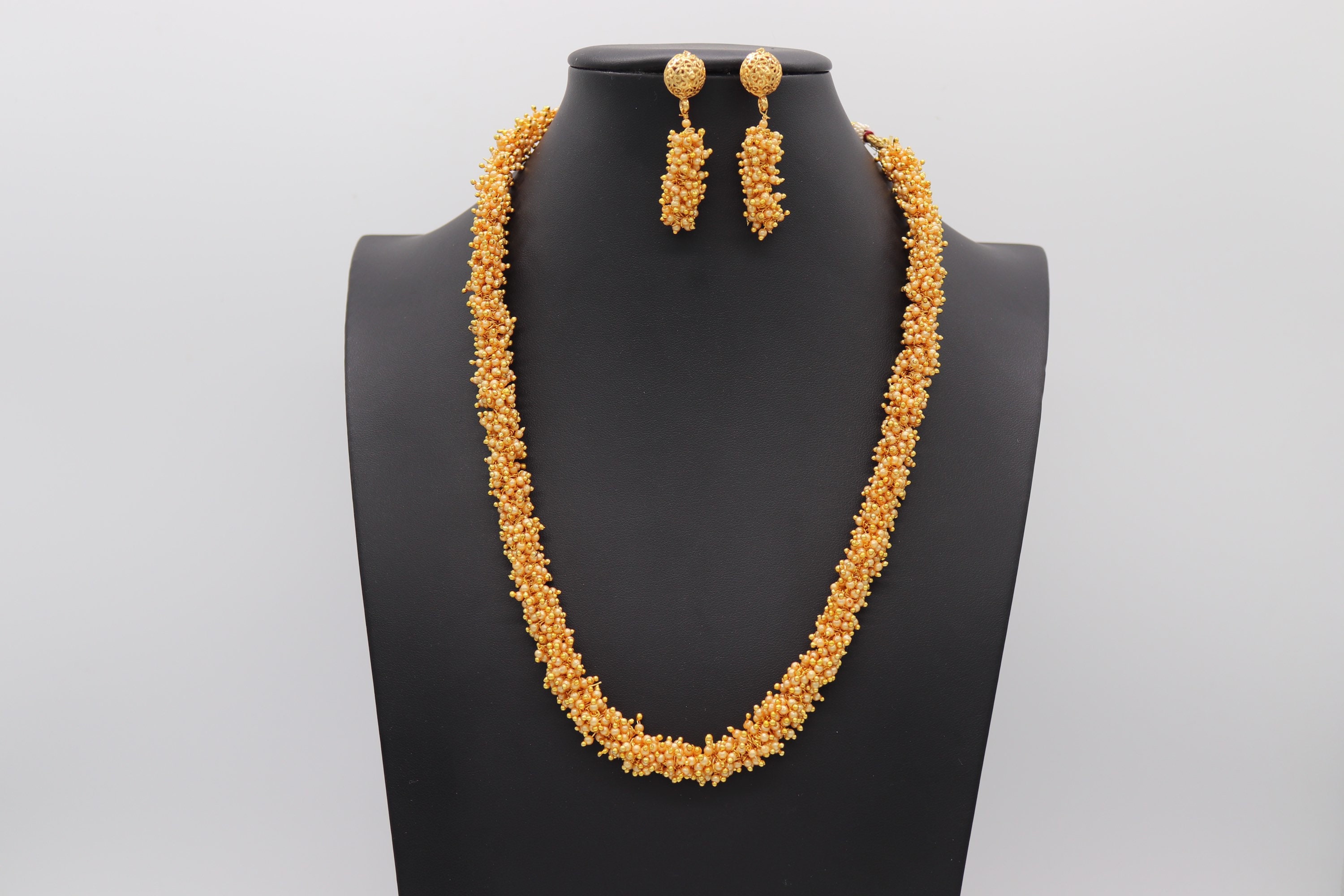 Indian Necklace Gold Necklace Set 