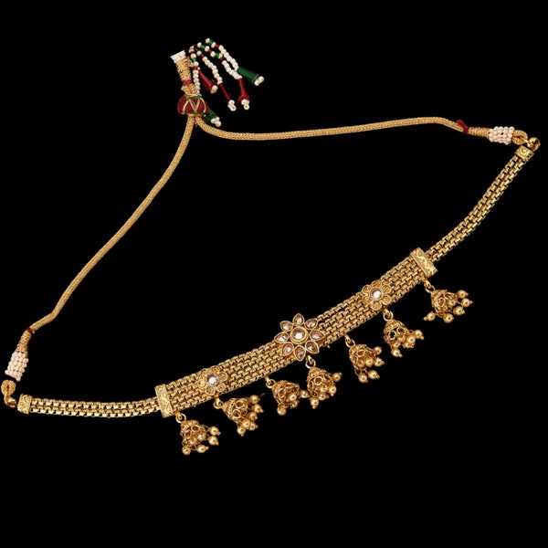 Baaju Bandh/ Vanki/ Ananta/ Angada/ Armlet/ Indian Jewelery/ Gold Baju bandh/ Antique Vanki/ Indian wedding jewelry