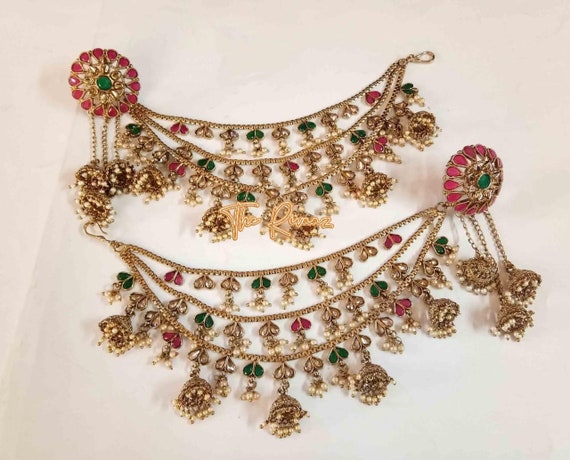 Bahubali stylish devsena store jhumki earring