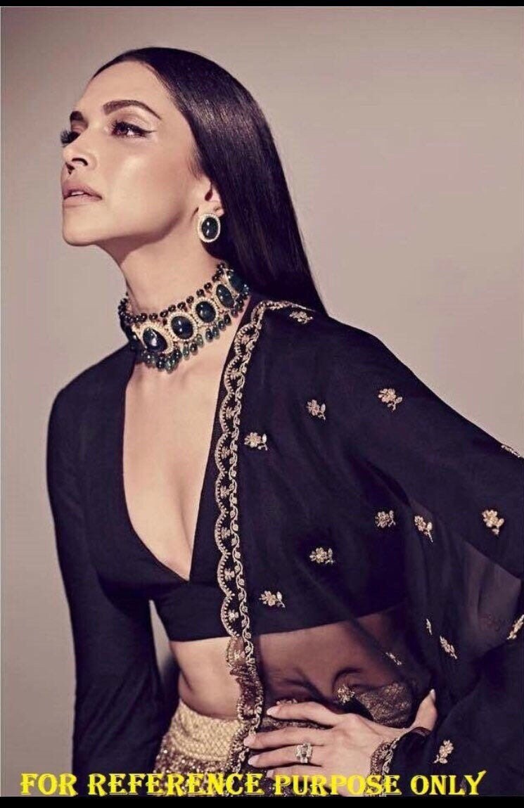 Deepika green choker deals