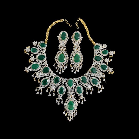 Pakistani best sale diamond jewellery